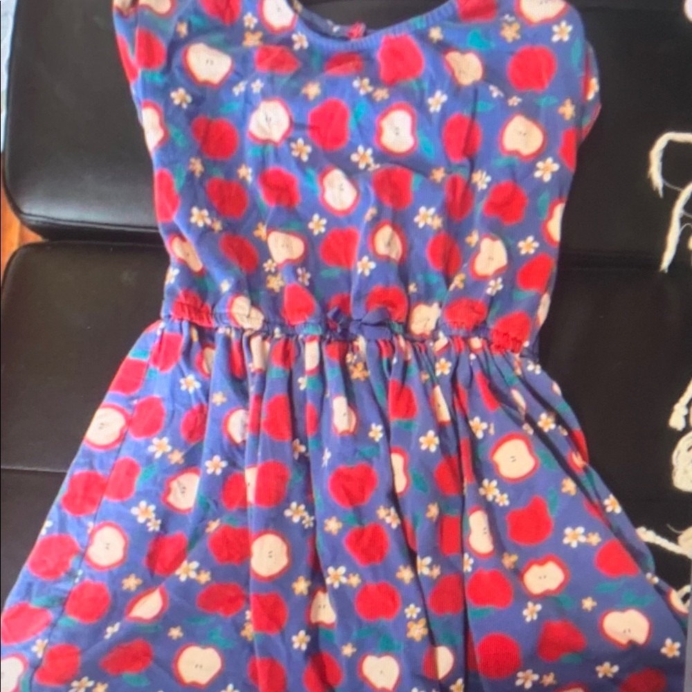 Blue and Red Kids Dress